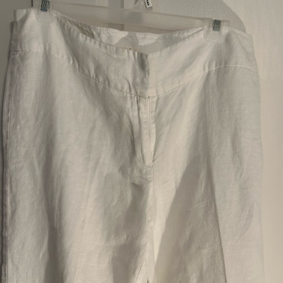White linen pants - Picture 4 of 5